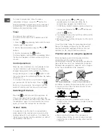 Preview for 6 page of Ariston 7HKEC 647 X RU Operating Instructions Manual