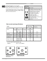 Preview for 8 page of Ariston 7HPK 644 D GH X Operating Instructions And Owner'S Manual