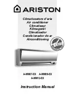 Ariston A-MW07-EX Instruction Manual предпросмотр