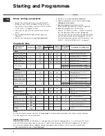 Preview for 6 page of Ariston A1200WD Instruction Booklet