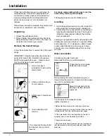 Предварительный просмотр 4 страницы Ariston A1235 Use And Care & Installation Instructions Manual