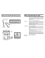 Предварительный просмотр 5 страницы Ariston A35V Use And Care Instructions Manual