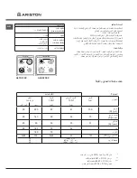 Предварительный просмотр 63 страницы Ariston A6GG1F EX Operating Instructions Manual