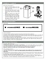 Preview for 6 page of Ariston ACRH91BIX Quick Start Manual