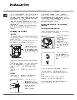 Preview for 2 page of Ariston AQ6L 85 U Instructions For Installation And Use Manual