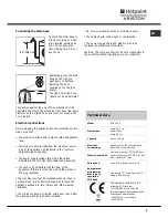 Preview for 3 page of Ariston AQ6L 85 U Instructions For Installation And Use Manual