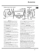 Предварительный просмотр 17 страницы Ariston aqualtis aq113d 697d Instructions For Installation And Use Manual