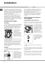 Preview for 2 page of Ariston AQUALTIS AQ82F 29 Instructions For Installation And Use Manual