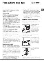 Preview for 5 page of Ariston AQUALTIS AQ82F 29 Instructions For Installation And Use Manual