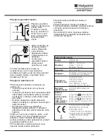 Preview for 39 page of Ariston AQUALTIS AQ83L 09 Instructions For Installation And Use Manual