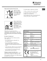 Preview for 51 page of Ariston AQUALTIS AQ83L 09 Instructions For Installation And Use Manual