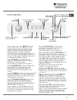 Preview for 53 page of Ariston AQUALTIS AQ83L 09 Instructions For Installation And Use Manual