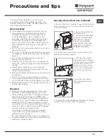 Preview for 65 page of Ariston AQUALTIS AQ83L 09 Instructions For Installation And Use Manual