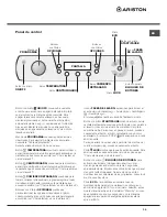 Preview for 35 page of Ariston AQUALTIS AQ92F 297 Instructions For Installation And Use Manual