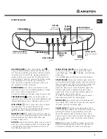 Предварительный просмотр 5 страницы Ariston AQXF 109 Instruction Booklet