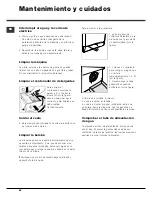 Предварительный просмотр 46 страницы Ariston AQXF 109 Instruction Booklet