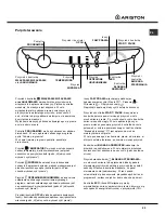 Предварительный просмотр 53 страницы Ariston AQXF 109 Instruction Booklet