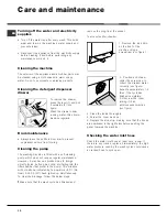 Предварительный просмотр 10 страницы Ariston AQXXL 109 Instruction Booklet