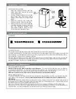 Preview for 6 page of Ariston ARCH90BIX Manual