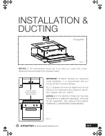 Preview for 5 page of Ariston ARH6SIX User Manual