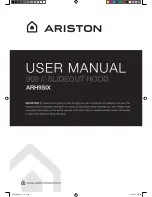 Preview for 1 page of Ariston ARH9SIX User Manual