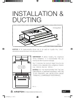 Preview for 5 page of Ariston ARH9SIX User Manual