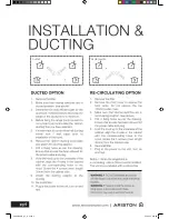 Preview for 6 page of Ariston ARH9SIX User Manual