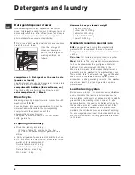 Предварительный просмотр 9 страницы Ariston ARMF 125 Instructions For Use Manual