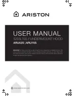 Preview for 1 page of Ariston ARU52S User Manual