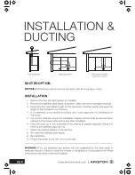 Preview for 6 page of Ariston ARU52S User Manual