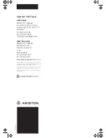 Preview for 12 page of Ariston ARU52X User Manual