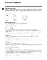 Preview for 10 page of Ariston ARXL 129 W SP Instructions For Use Manual