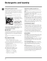 Preview for 12 page of Ariston ARXL 129 W SP Instructions For Use Manual