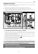 Предварительный просмотр 5 страницы Ariston AURES MULTI Installation & Operation Manual