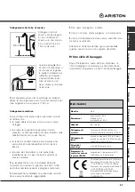 Preview for 27 page of Ariston AV 6 Instructions For Use Manual