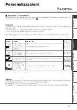 Preview for 31 page of Ariston AV 6 Instructions For Use Manual