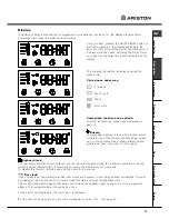 Предварительный просмотр 17 страницы Ariston AVF 12 Instructions For Use Manual