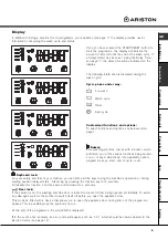 Предварительный просмотр 5 страницы Ariston AVF 149 Instructions For Use Manual