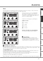 Предварительный просмотр 17 страницы Ariston AVF 149 Instructions For Use Manual