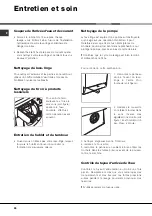 Предварительный просмотр 22 страницы Ariston AVF 149 Instructions For Use Manual