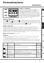 Предварительный просмотр 55 страницы Ariston AVF 149 Instructions For Use Manual