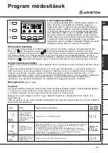 Preview for 31 page of Ariston AVF 88 Instructions For Use Manual