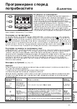 Preview for 43 page of Ariston AVF 88 Instructions For Use Manual