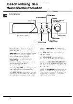 Предварительный просмотр 16 страницы Ariston AVL 129 Instructions For Use Manual