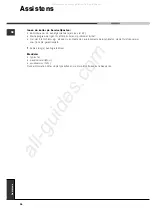 Предварительный просмотр 36 страницы Ariston AVL 129 Instructions For Use Manual