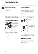 Предварительный просмотр 46 страницы Ariston AVL 129 Instructions For Use Manual