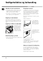 Предварительный просмотр 58 страницы Ariston AVL 129 Instructions For Use Manual