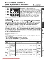 Предварительный просмотр 43 страницы Ariston AVSF 109 Instructions For Use Manual