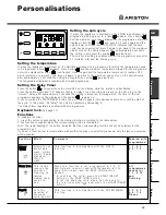 Preview for 19 page of Ariston AVTF 109 (Russian) Инструкция Для Использовальния