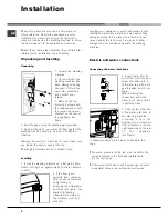 Предварительный просмотр 2 страницы Ariston AVTL 104 Instructions For Use Manual